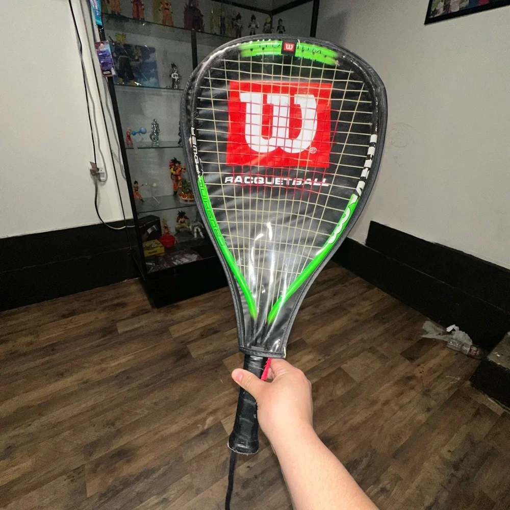 Wilson Racquetball Racket with Cover - Picture 6 of 7